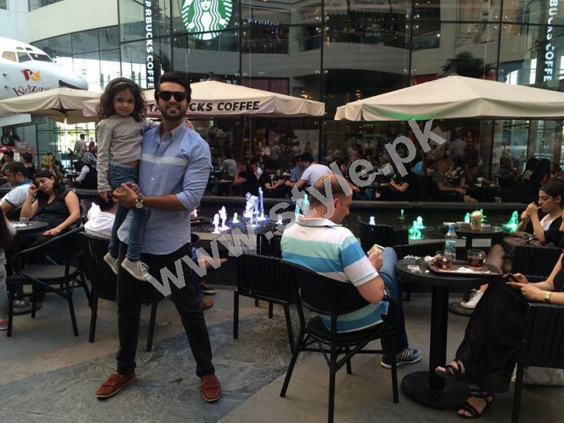 Pictures of Fahad Mustafa with his Family on Istanbul tour – Style.Pk