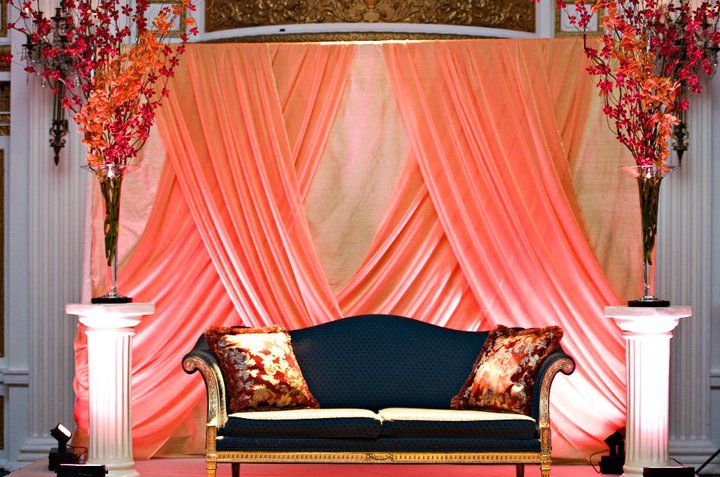 Wedding Stage Decoration Ideas 2016-pink