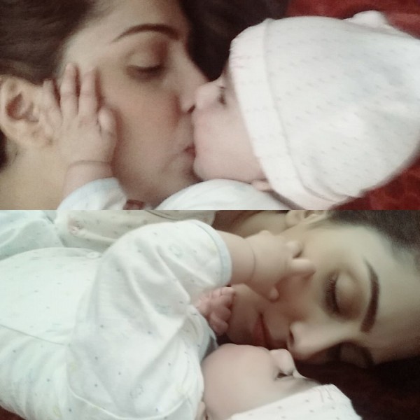 Ayeza Khan spending time with her Daughter (4)
