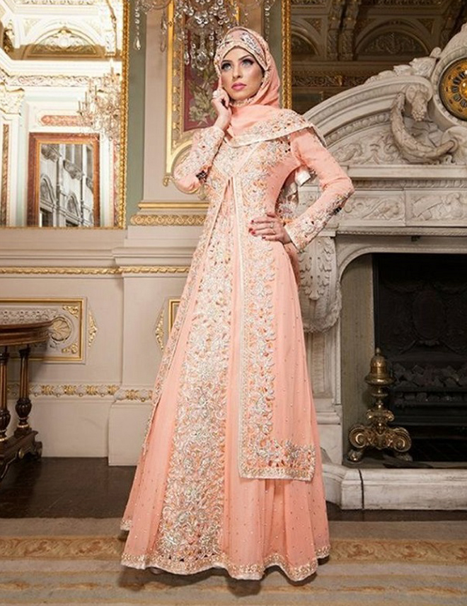  pink  abaya 
