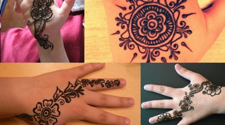 Eid Special Latest Mehndi Designs 2016 For Kids