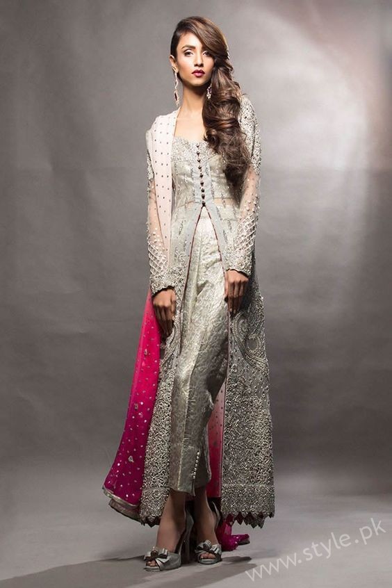 New Gown Style Dresses  in Pakistan 