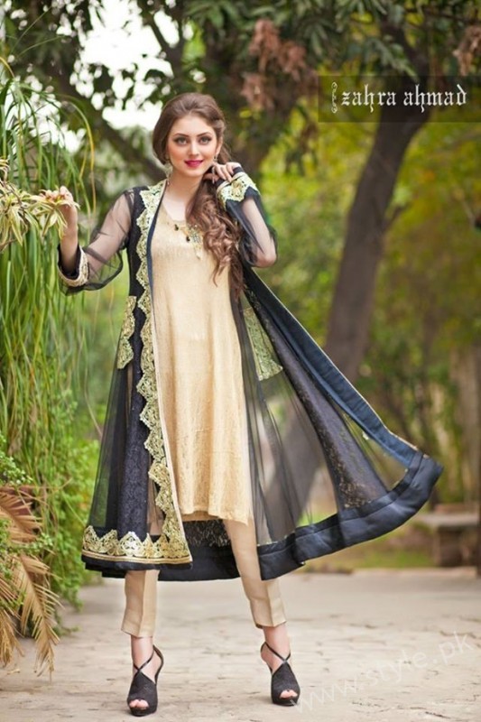 gown style dresses pakistani 2017