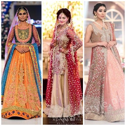 Stylish Pakistani Dresses for Wedding 2017