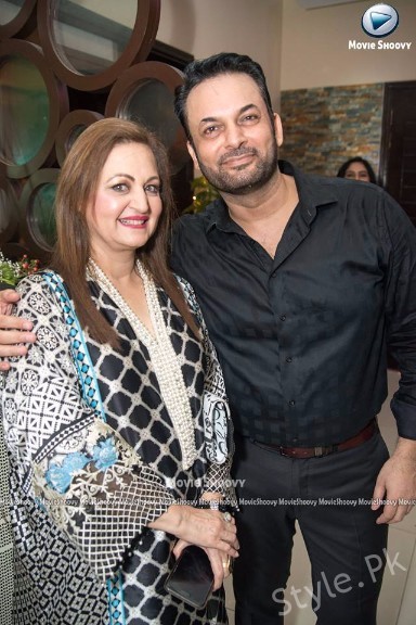 Pakistani Celebs at Noman Masood's Wedding Anniversary 