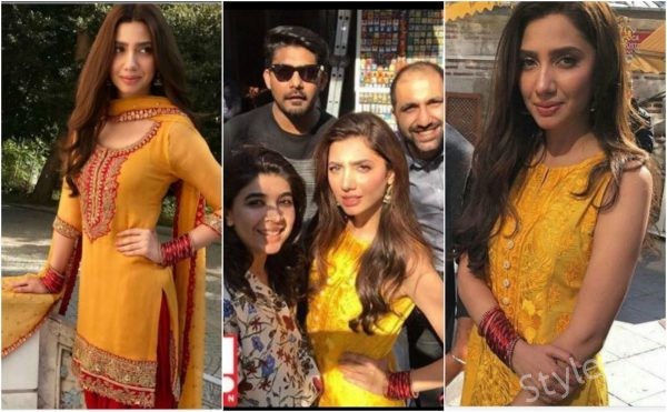 Mahira Khan In A Turkey For A Commercial Shoot