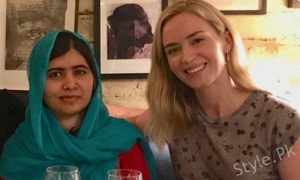 Hollywood Actress Emily Blunt Lends Support To Malala Yousafzai