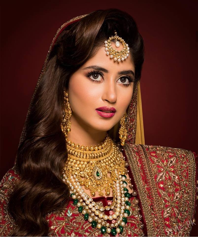 Latest Beautiful Bridal Shoot of Sajal Ali - Style.Pk