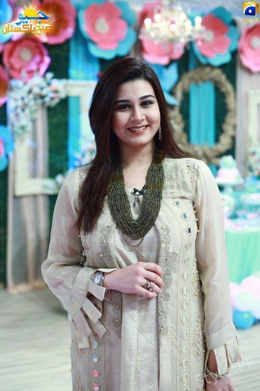 Gorgeous Samra Arsalan In Geo Subah Pakistan