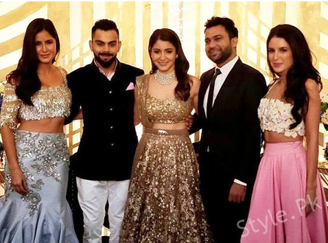 Pictures Of Anushka And Virat At Their Grand Wedding Reception