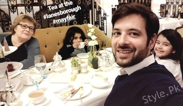 Mikaal Spending New Year With Mother And Daughters In London