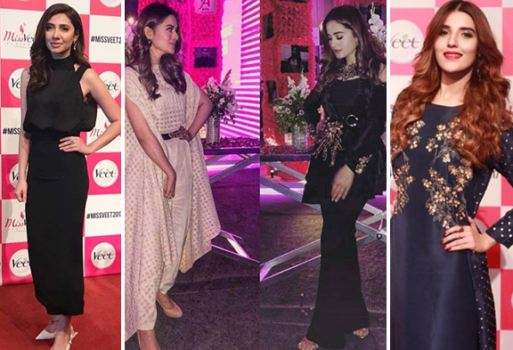 The Top Best Dresses Celebrities At The Miss Veet Red Carpet