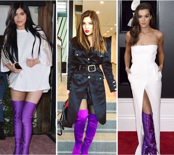 See Dramatic Thigh high Boots are the talk of town