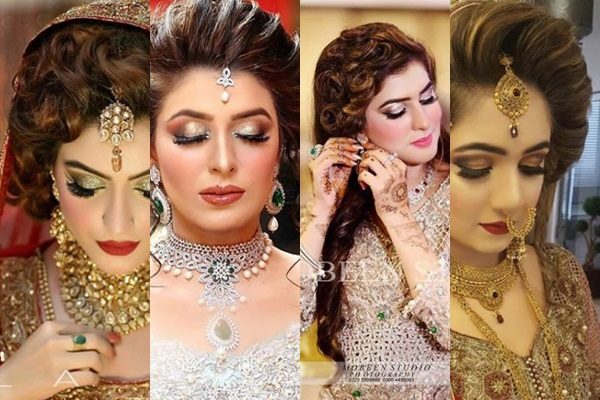 See Latest Pakistani Bridal Hairstyles 2018