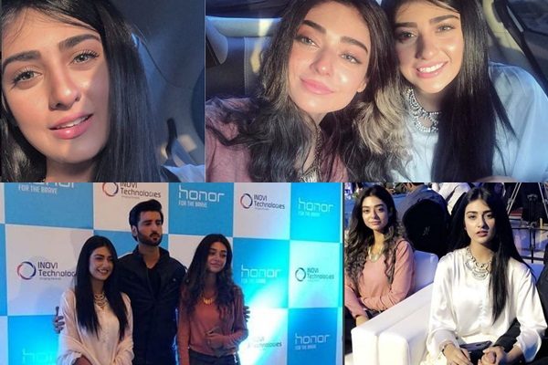 See Sarah Khan and Noor Khan at a recent Event