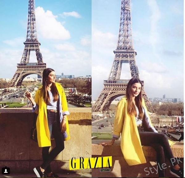 See Sadia Khan Vacationing in Paris