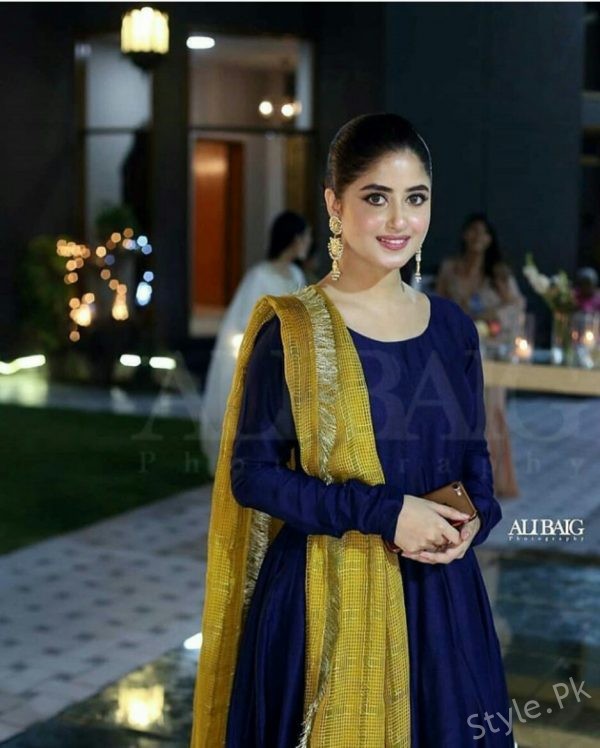 see Sajal Ali at her Friend's Engagement