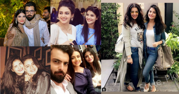 Latest Clicks of Zara Noor Abbas With Her Sister In Law Rehab Siddique