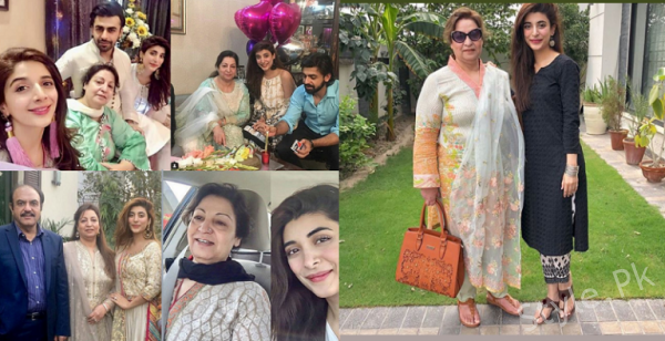 Beautiful Clicks of Urwa Hocane With Her Mother In Law