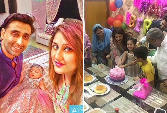 Sami Khan With His Wife Celebrated Her Daughter’s Birthday
