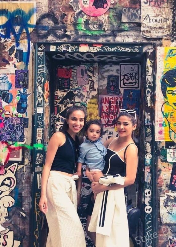 See Ayesha Omar with her Family in New York