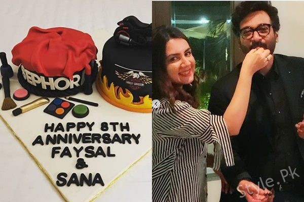 See Faysal Qureshi and Wife Sana Celebrated their 8th Wedding Anniversary