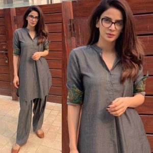 Saba Qamar Shares Picture with Tattoo on Neck